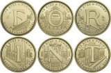 Ungaria Set Monede 5 FORINT 2021 Aniversarea de 75 Ani UNC, Europa