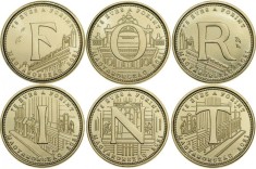 Ungaria Set Monede 5 FORINT 2021 Aniversarea de 75 Ani UNC