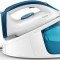 Statie de calcat Philips FastCare Compact GC6709/20, 2400 W, Talpa Ceramica, 110 g/min, Alb/Albastru