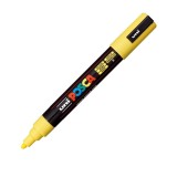 Marker UNI PC-5M Posca, 1.8-2.5 mm,varf mediu,galben