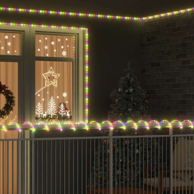 vidaXL Lumină cu sfoară cu 240 LED Multicolour 10 m PVC 42018948 foto