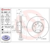 Set disc frana BMW 5 (E39) 09.95-07.03, 5 Touring (E39) 09.96-06.04, Fata, 324X30mm, ventilat, BREMBO