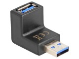 Adaptor USB 3.0 A soclu la A mufă 270&deg; DELOCK