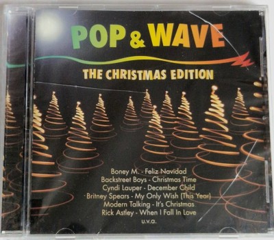 Various &amp;lrm;&amp;ndash; Pop &amp;amp; Wave (The Christmas Edition) cd nou sigilat Sony Germania 2018 Craciun Sarbatori Iarnna foto