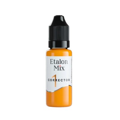 Tusuri Micropigmentare Makeup - Etalon Mix - 15ml - No.1 CORR. Yellow foto