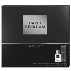 Set Cadou pentru Barbati David Beckham Instinct, Apa de Toaleta 30 ml si Deodorant Antiperspirant 150 ml, Set Ingrijire, Set Cadou pentru Barbati, Cad foto