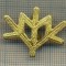 Y 1767 INSIGNA - MILITARA -SEMN DE ARMA -VANATORI DE MUNTE -PENTRU COLECTIONARI