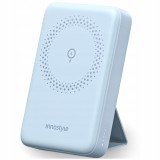 Innostyle Powermag 2In1 Powerbank Cu Inducție Rapidă Pentru Magsafe 10000Mah Stand Albastru