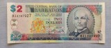 Bancnota Barbados 2 Dolari (2007) - Numismatica, Bancnote Straine America