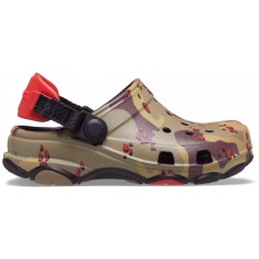 Saboți Crocs Kids&#039; Classic All-Terrain Desert Camo Clog Multicolor - Camouflage