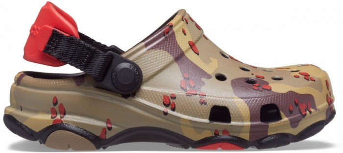 Saboți Crocs Kids&#039; Classic All-Terrain Desert Camo Clog Multicolor - Camouflage