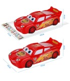Masina Rosie pentru Copii "Ochi in Plic" - 40 cm, Plastic, Recomandat Peste 3 Ani