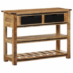 vidaXL Masă consolă, 100x35x75 cm, lemn masiv de mango 374059