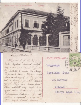 Lugos, Lugoj (Timis) - animata- rara foto