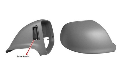 Carcasa oglinda exterioara Audi Q5 (8r), 09.2008-09.2016, Q7 (4l), 2009-2014, Dreapta, grunduita; pentru oglinzi cu detectie unghi mort, View Max foto