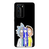 Husa compatibila cu Huawei P40 Pro Silicon Gel Tpu Model Rick And Morty Connected