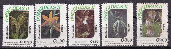 Guatemala 1994 flori orhidee MI 1330-1322/1351-1352 MNH