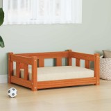 vidaXL Pat pentru c&acirc;ini Maroniu cerat 65,5 x 50,5 x 28 cm 869883