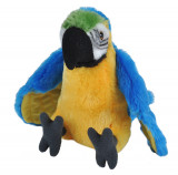 Jucarie de plus - Ecokins - Papagal Macaw Galben | Wild Republic