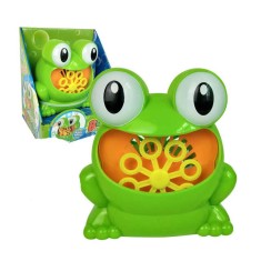 Dispozitiv automat pentru baloane din spuma, Super Bubble Animal, Broscuta verde
