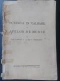Punerea in valoare a apelor de munte- C. Montas, V. Anghelescu