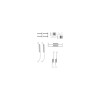 Set accesorii sabot de frana MAZDA 2 DE ATE 03013793062