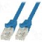 Cablu patch cord, Cat 6, lungime 1.5m, U/UTP, LOGILINK - CP2046U