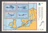 Finlanda.1988 Expozitia filatelica FINLANDIA:Avioane postale-Bl. KF.173, Nestampilat