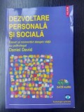 Dezvoltare personala si sociala- Daniel David