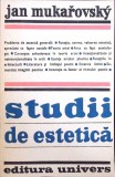 STUDII DE ESTETICA-JAN MUKAROVSKY-274563