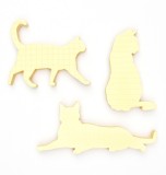 Set 3 Sticky Notes - Cat | Suck UK