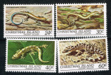 Christmas Island 1981 - Fauna, reptile, serie neuzata