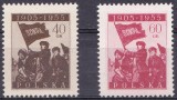 TSV % - 1955 MICHEL 946-947 POLONIA, MNH/** LUX