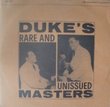 Vinil Duke Ellington &lrm;&ndash; Duke&#039;s Rare And Unissued Masters (VG), Jazz