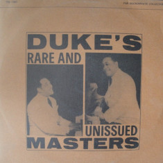 Vinil Duke Ellington ‎– Duke's Rare And Unissued Masters (VG)