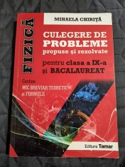 Culegere de probleme propuse si rezolvate - Mihaela Chirita / R2F
