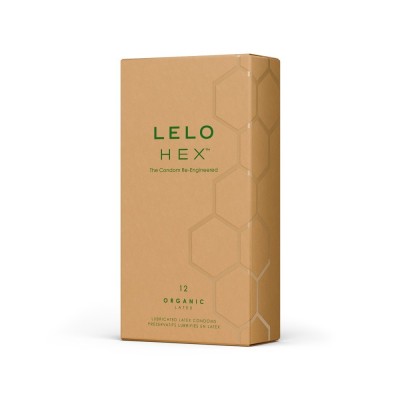 Prezervative LELO HEX&amp;trade; Organic 12 buc foto