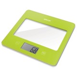 Cantar de bucatarie Sencor, maxim 5 kg, sticla securizata, Verde