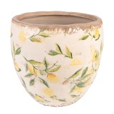Cumpara ieftin Set 2 ghivece flori ceramica Lemon 19x19 cm