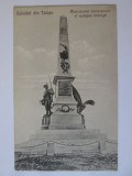 Rară! Tulcea:Monumentul comemorativ al realipirii Dobrogei,carte poș.scrisă 1928