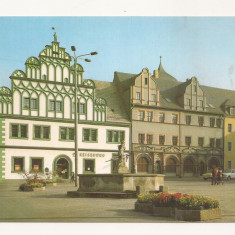 SG1 - Carte Postala - Germania - Weimar, Markt, Circulata