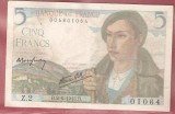 FRANTA 5 FRANCS / 1943.