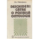 Deschideri catre o posibila ontologie - Interpretari la presocratici