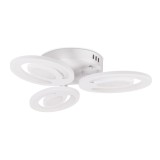 Plafoniera Petal LED 48W 3CCT cu telecomanda, alb, Erste