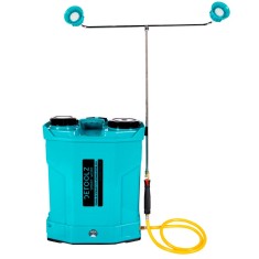 Pompa de stropit cu acumulator Detoolz 16L, 12V 8Ah, 5.5 bar, lance inox