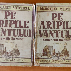 Margaret Mitchell - Pe aripile vântului - 2 volume (Ed. Nationala Gh. Mecu)