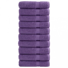 vidaXL Prosoape de baie premium SOLUND 10 buc 100x150 cm 600 gsm