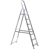 Evotools 681590 - Scara constructii dubla 2.06 m 150 kg 6+P trepte tronson