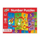 Cumpara ieftin Puzzle Galt - Numere in limba engleza, 3 piese