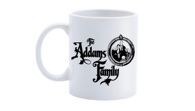 Cana alba personalizata, The Addams Family, INOVATIX&amp;reg;. 330ml foto